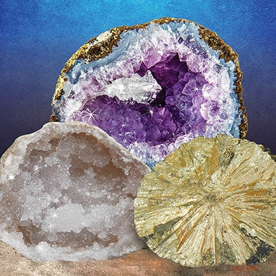 Geodes & Gemstones