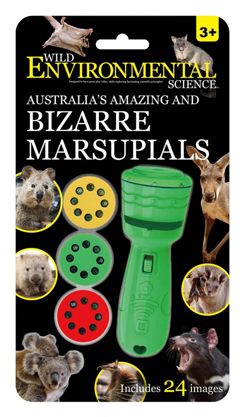 Animal Projector Torch | Bizarre Marsupials