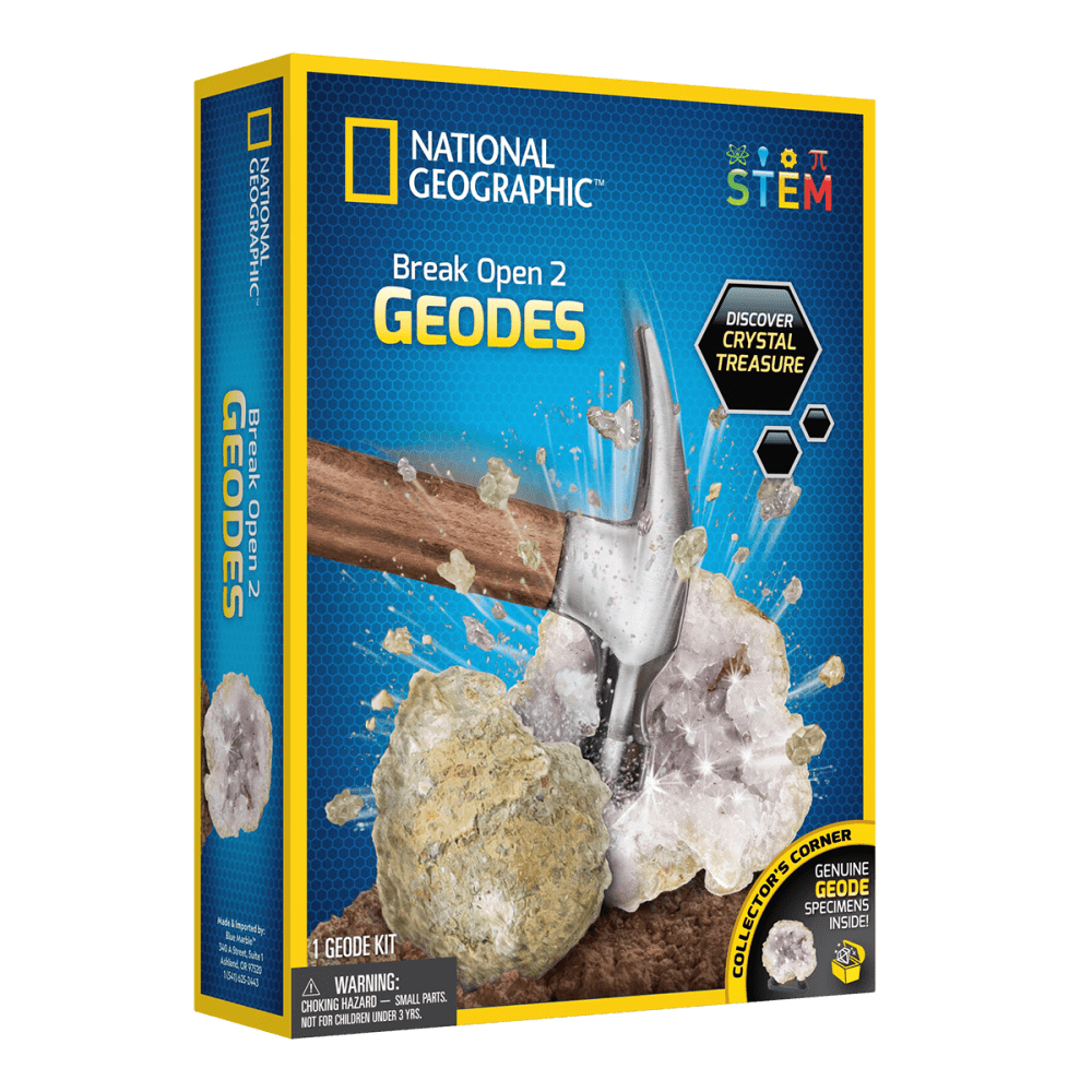 Break Open 2 Real Geodes