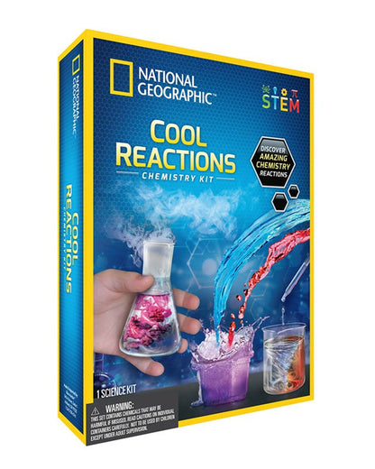 National Geographic Cool Reactions Chemistry Kit