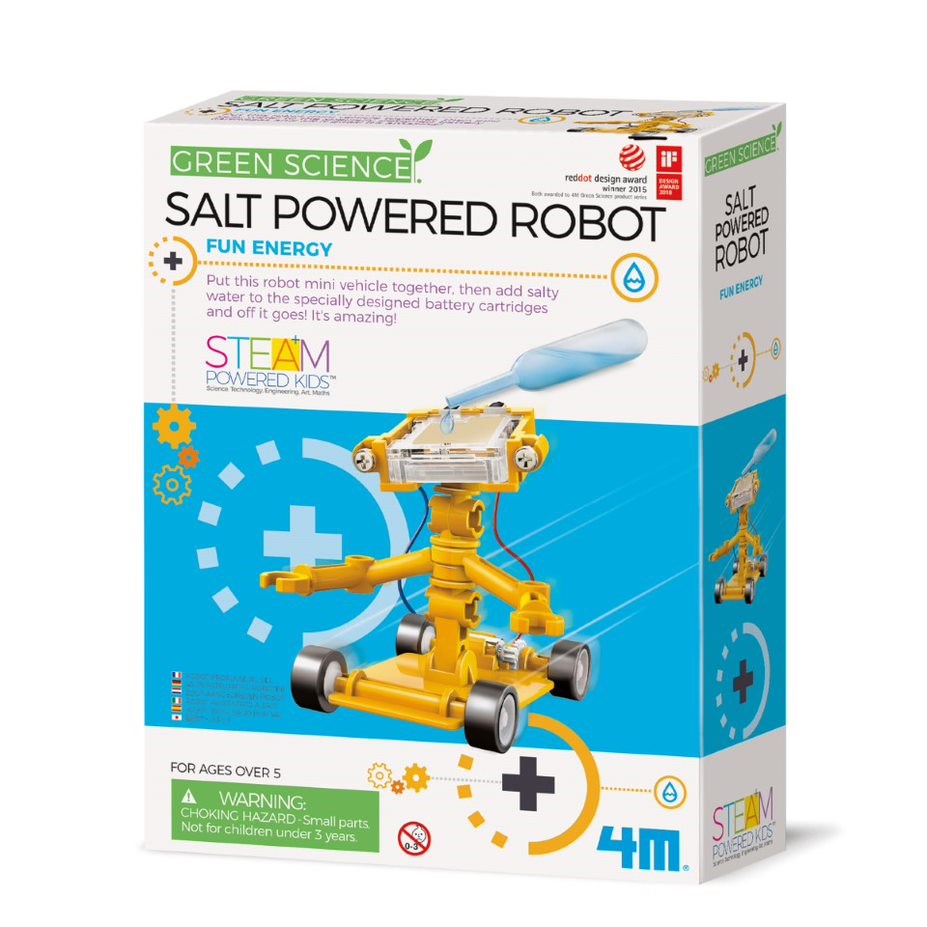 Green Science: Salt Powered Robot Kit