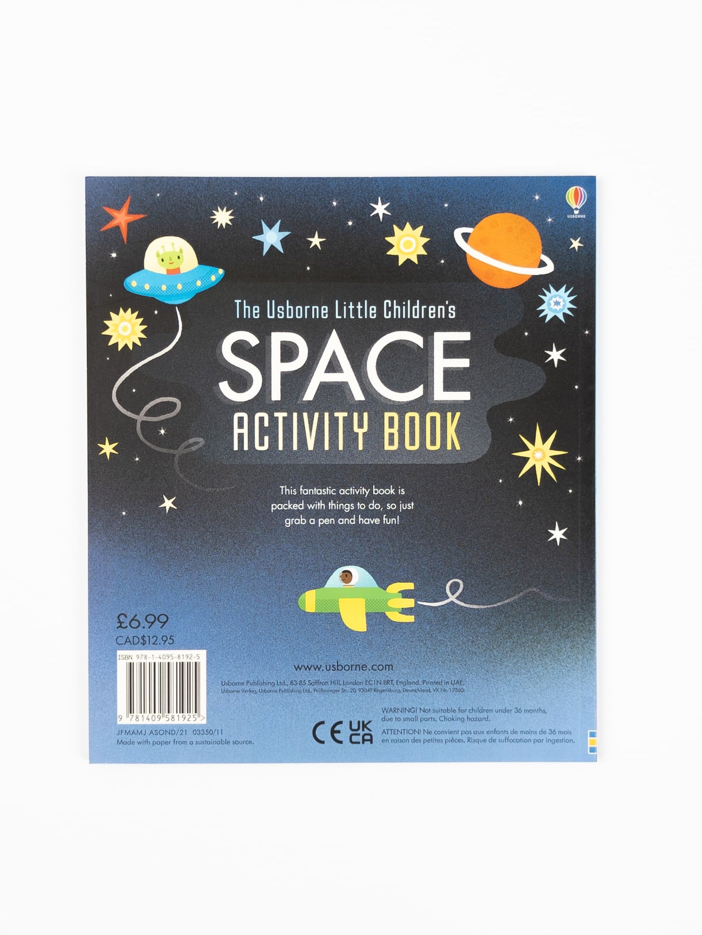 Little Children's Space Activity Book